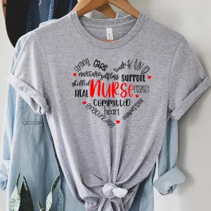 Adult Bella Canvas Tee | Nurse Accolades