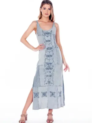Avery Embroidered Maxi Dress