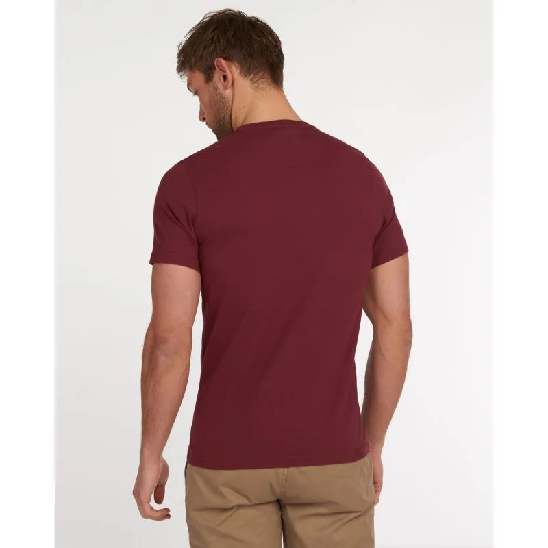 Barbour Preppy Mens T-Shirt - Ruby