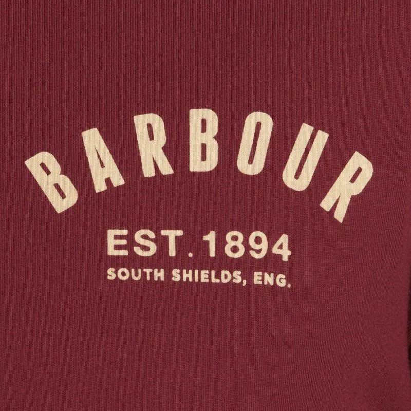 Barbour Preppy Mens T-Shirt - Ruby