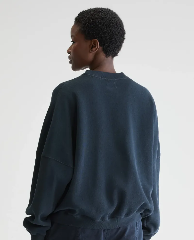 Bellerose Flipo America Blue Sweatshirt