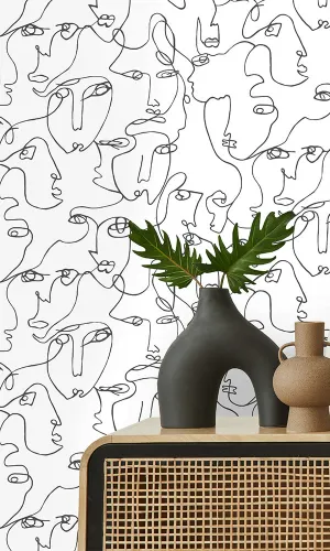 Black & White The Art of Expression Wallpaper R7349
