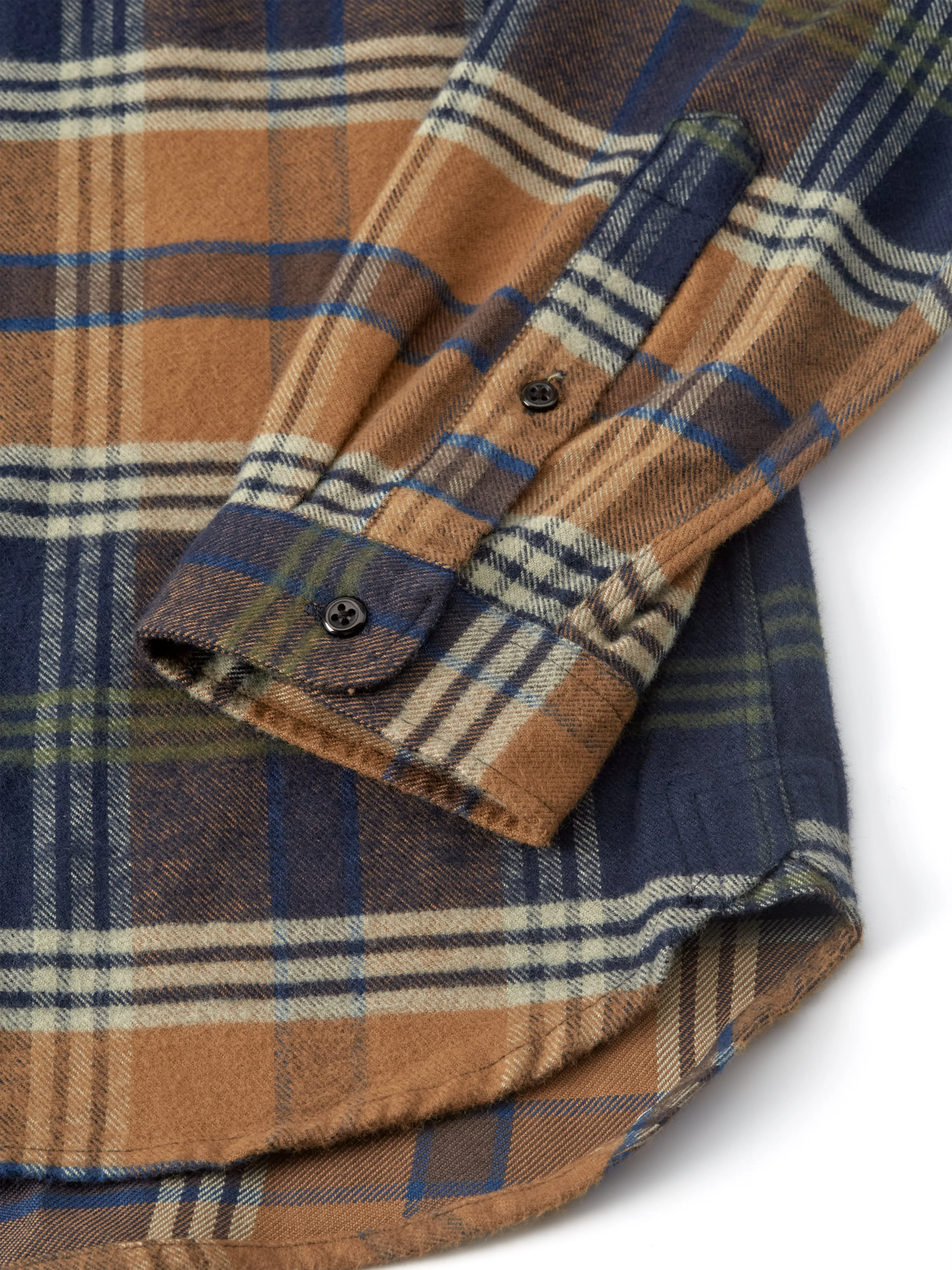 Brook Shirt Colman Navy/Ginger