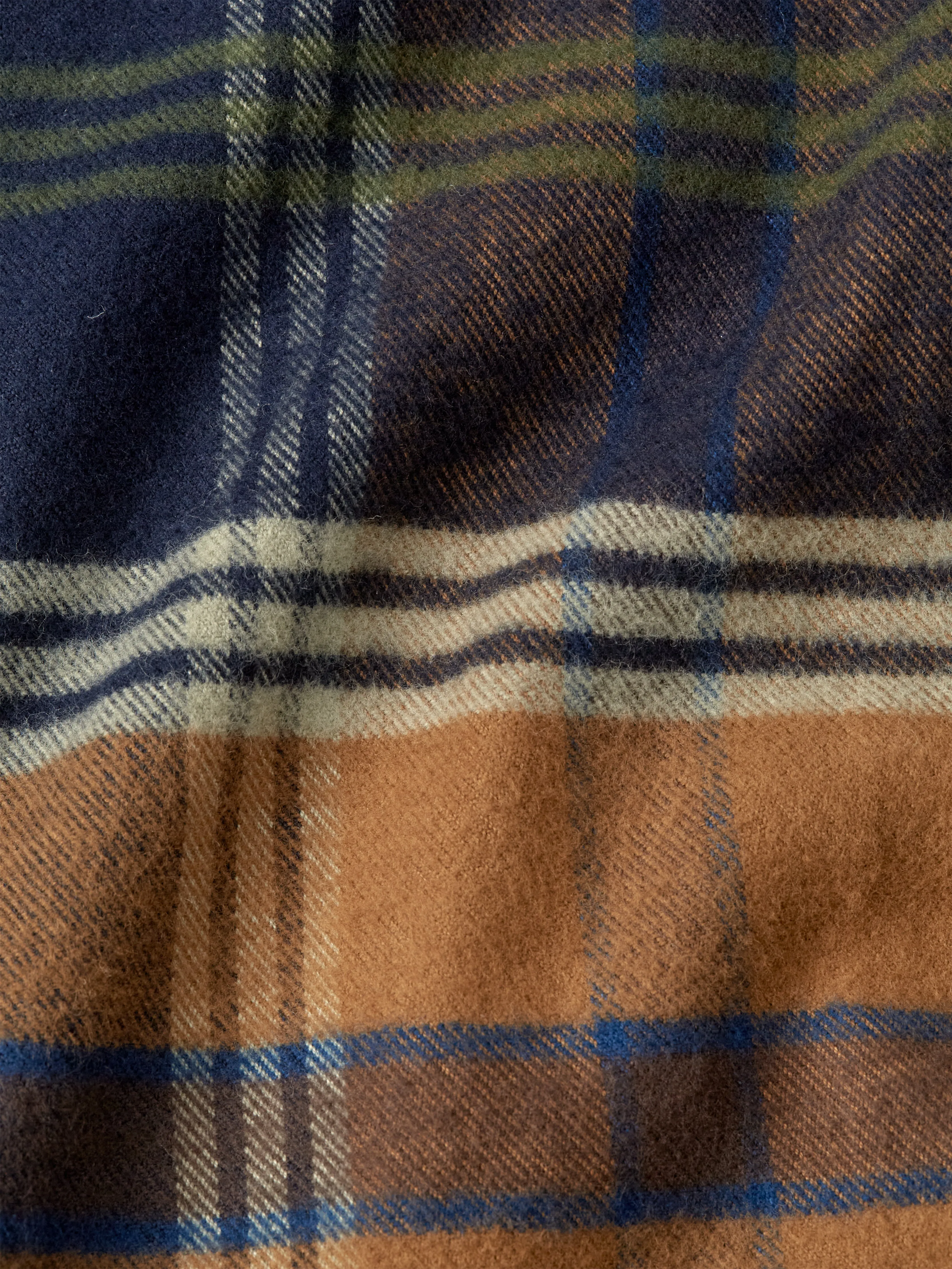 Brook Shirt Colman Navy/Ginger