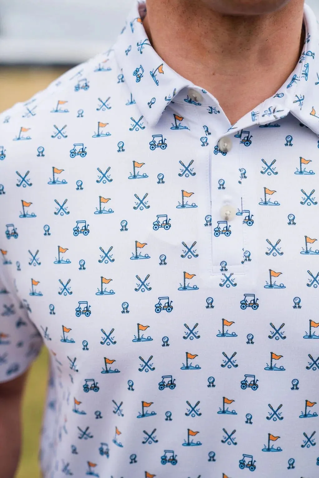 Burlebo Performance Polo- Hole in One