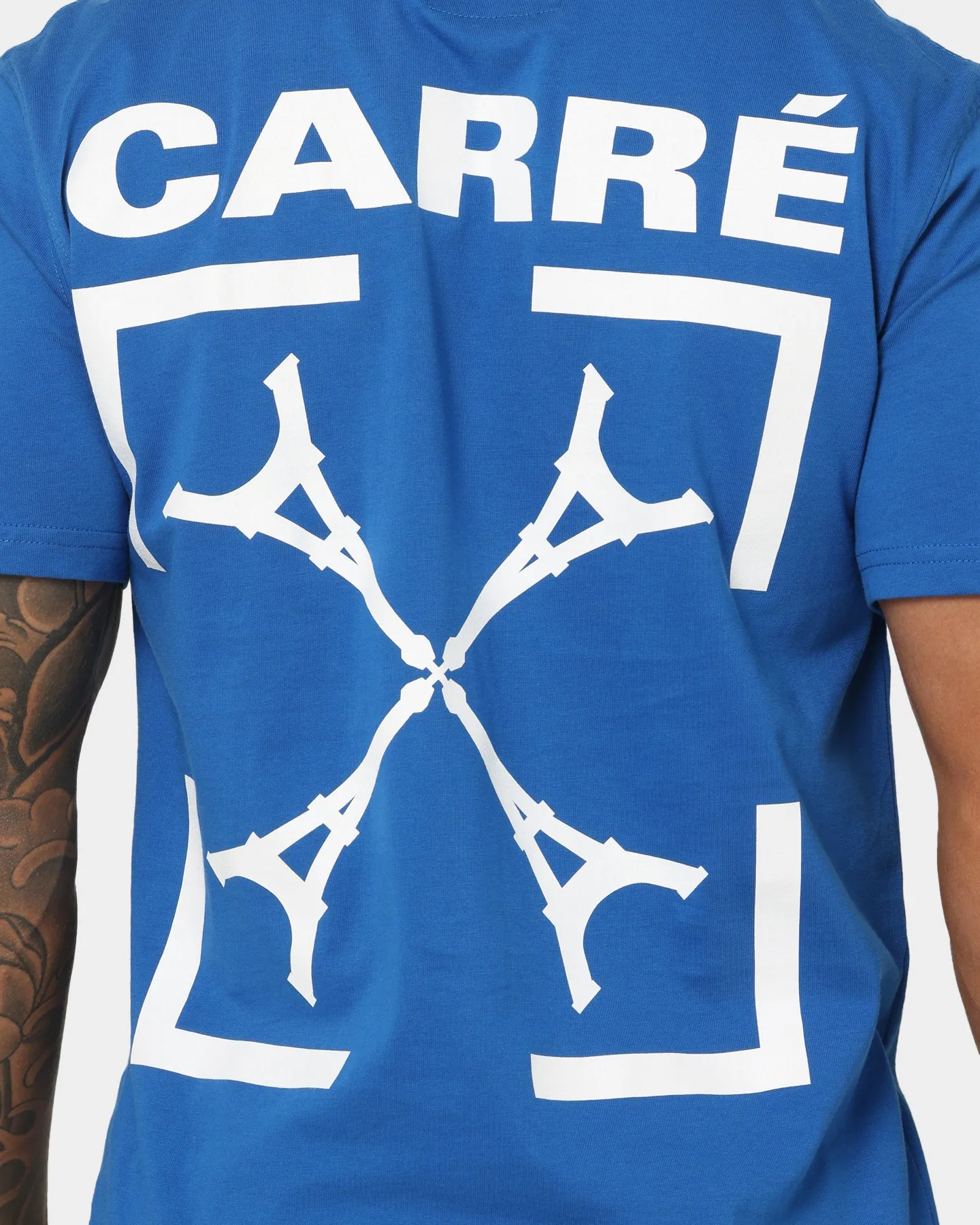 Carré Target Classic T-Shirt Blue