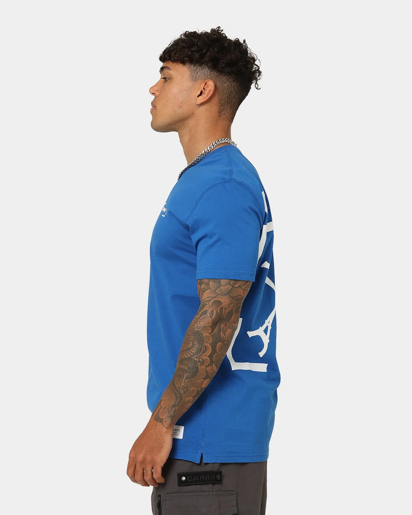 Carré Target Classic T-Shirt Blue