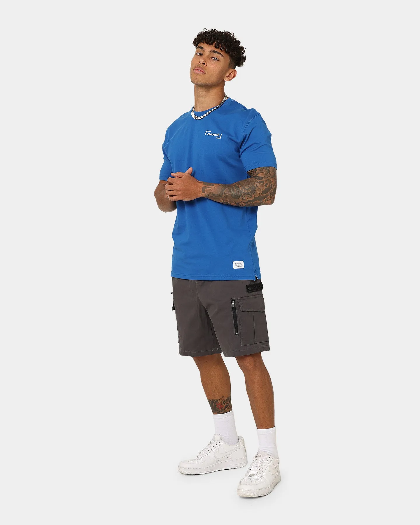 Carré Target Classic T-Shirt Blue