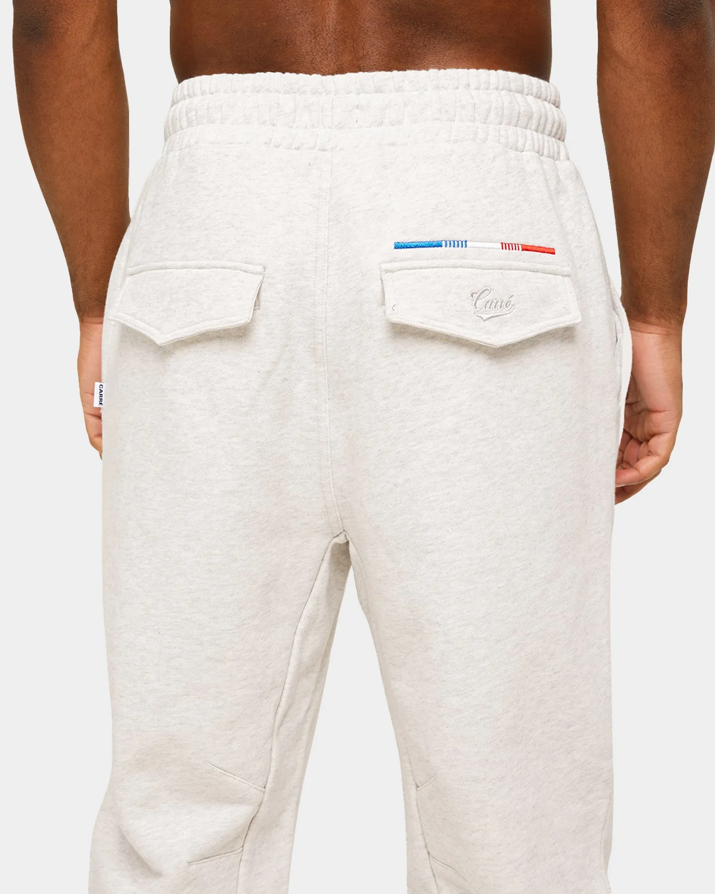 Carre Forme Relaxed Track Pants Light Grey