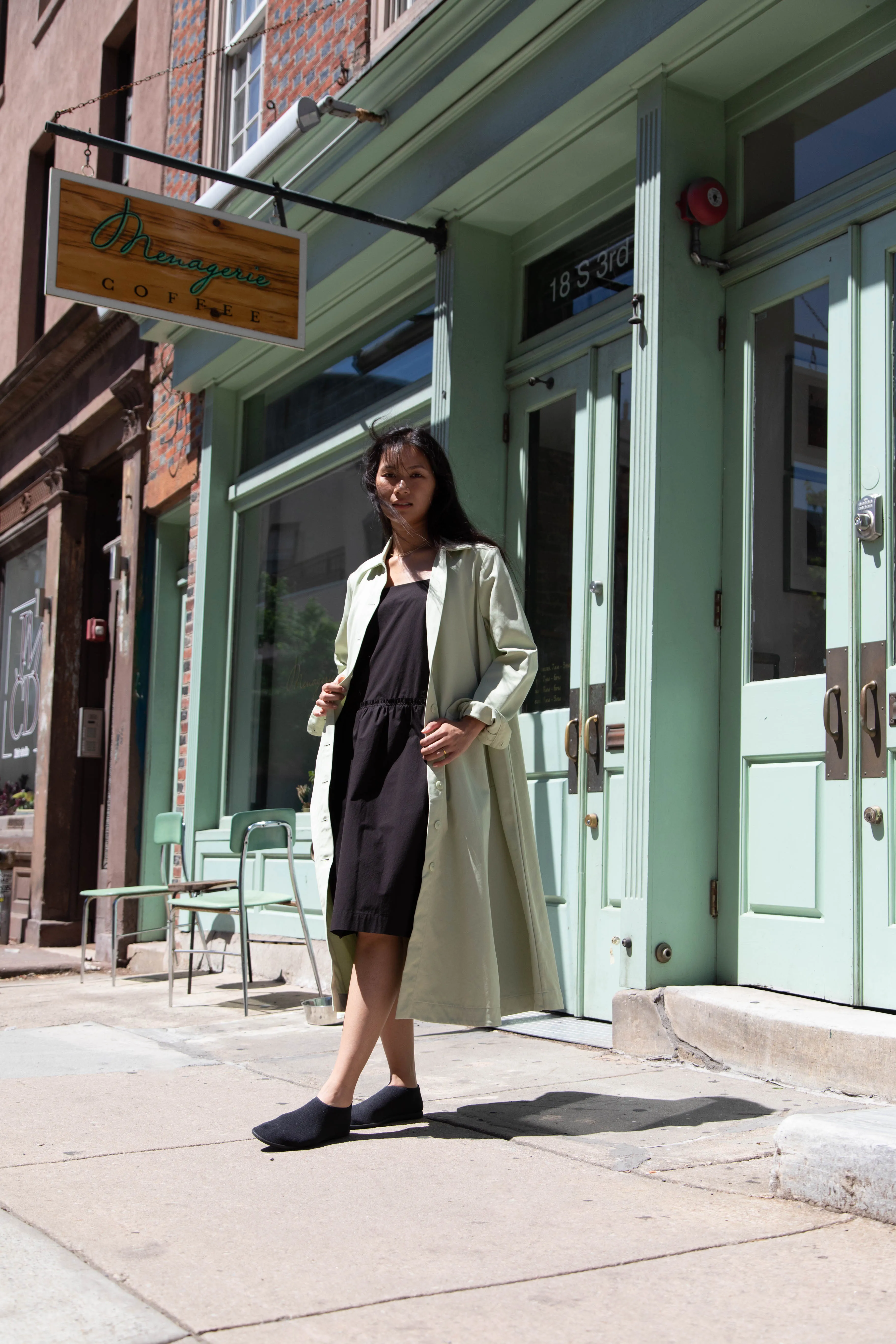 Casey Casey | Isa Coat in Jade