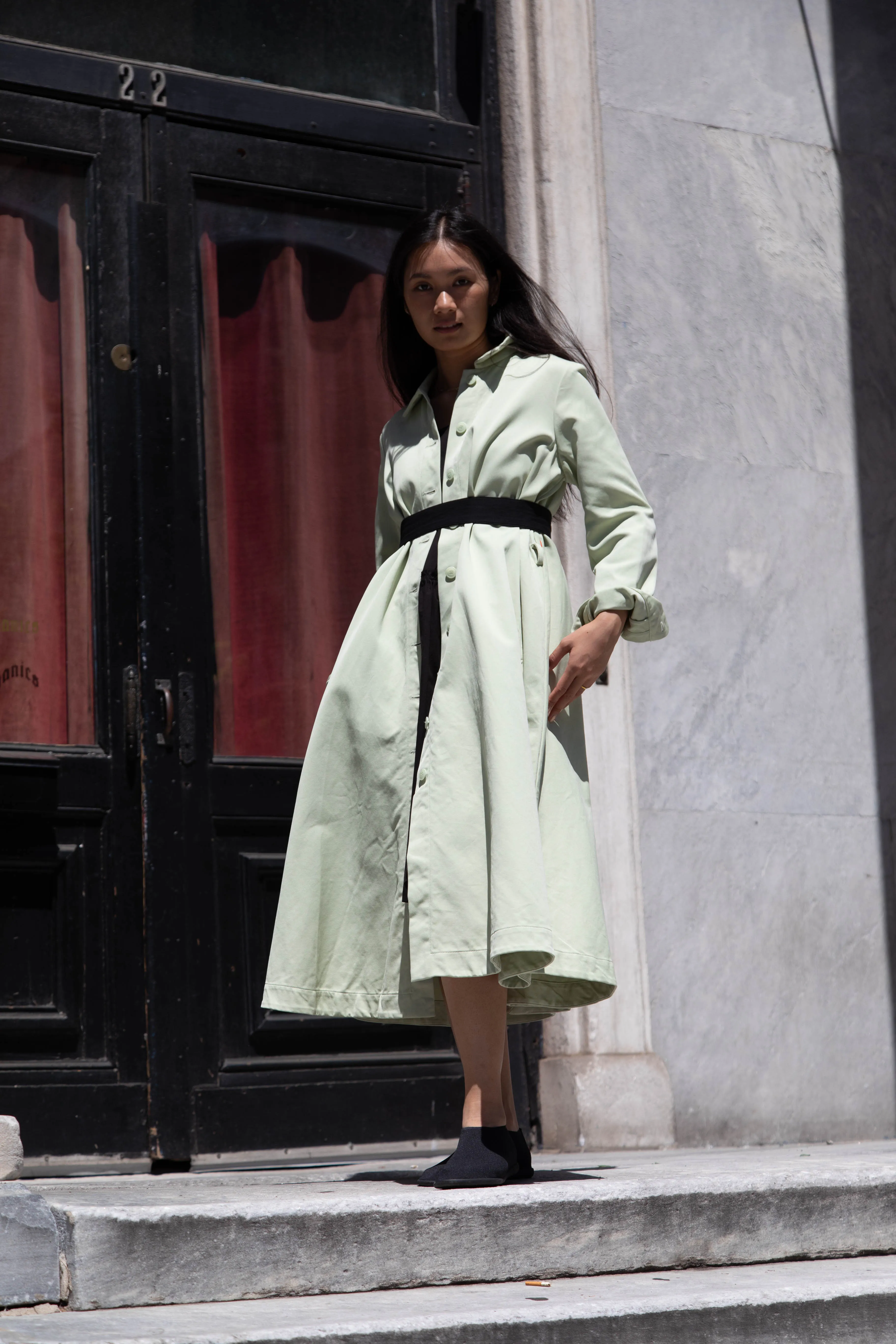Casey Casey | Isa Coat in Jade