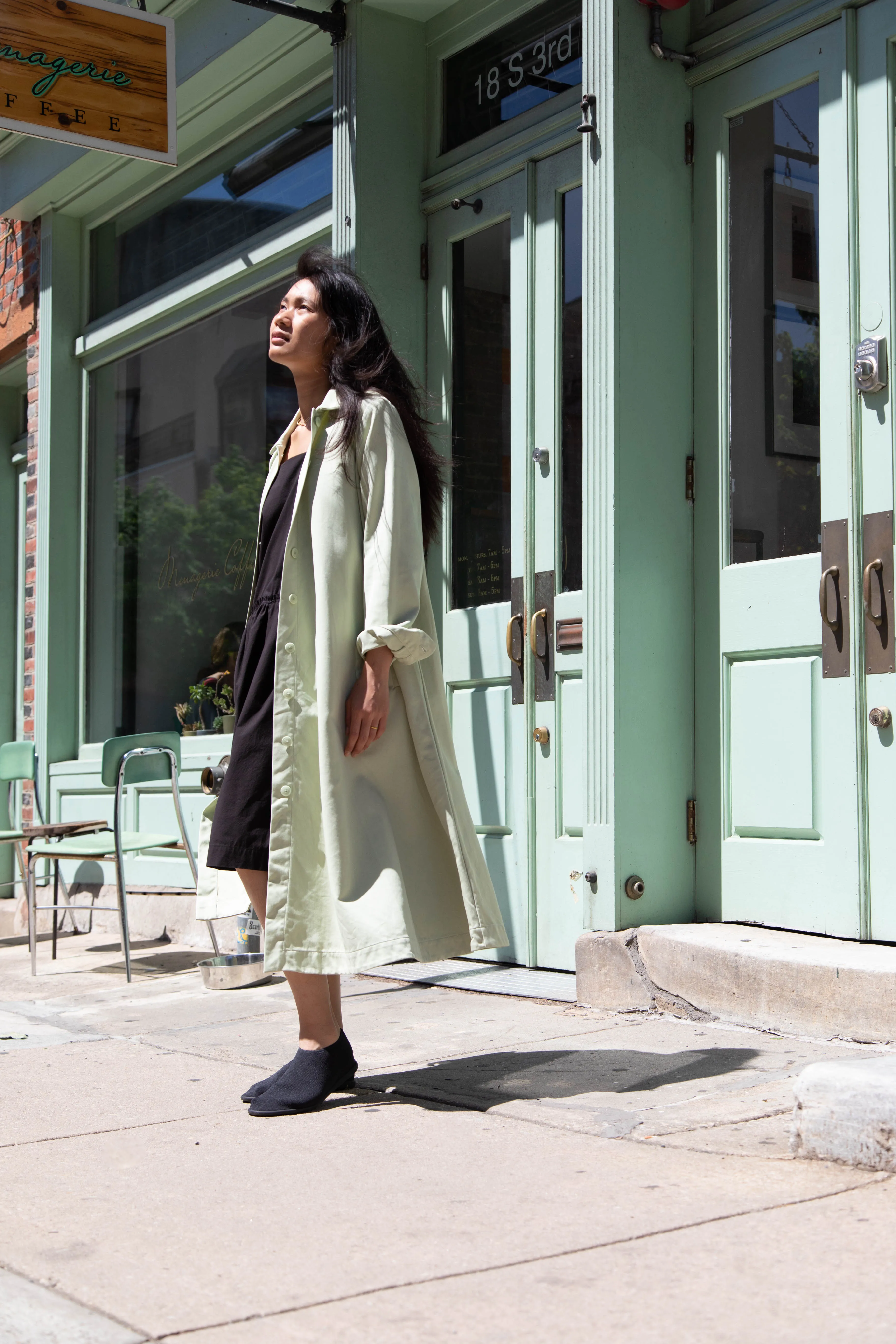 Casey Casey | Isa Coat in Jade