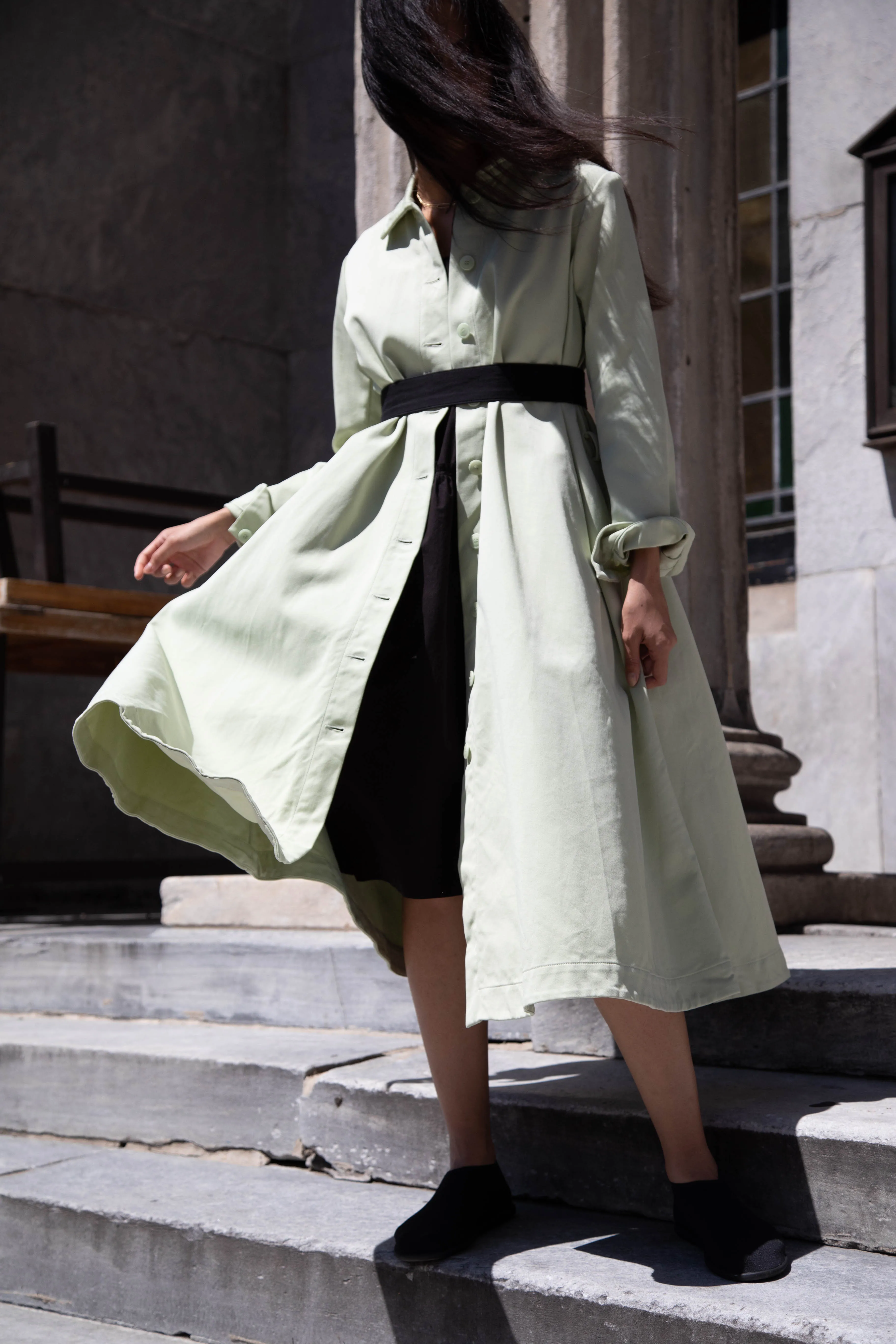 Casey Casey | Isa Coat in Jade