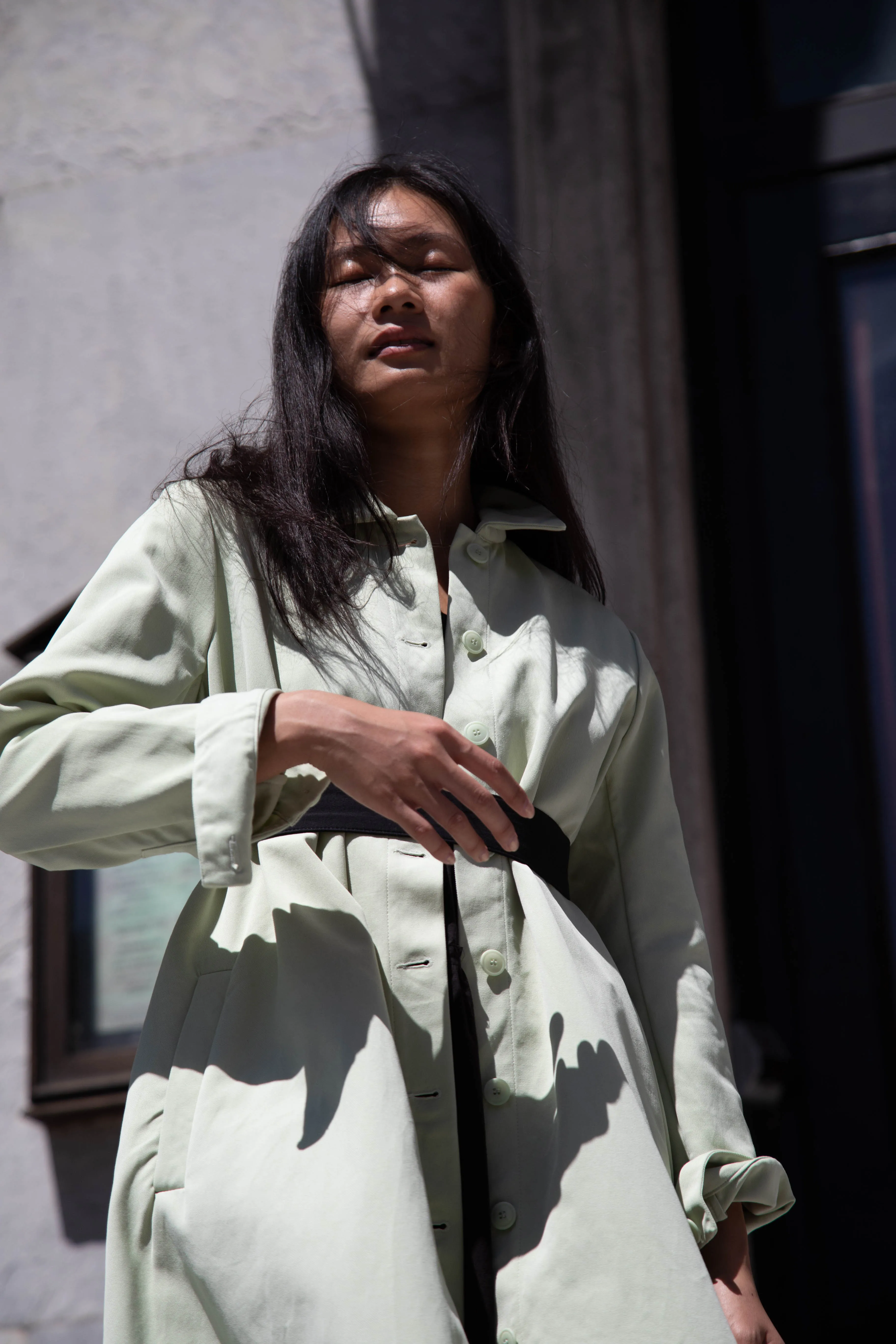 Casey Casey | Isa Coat in Jade