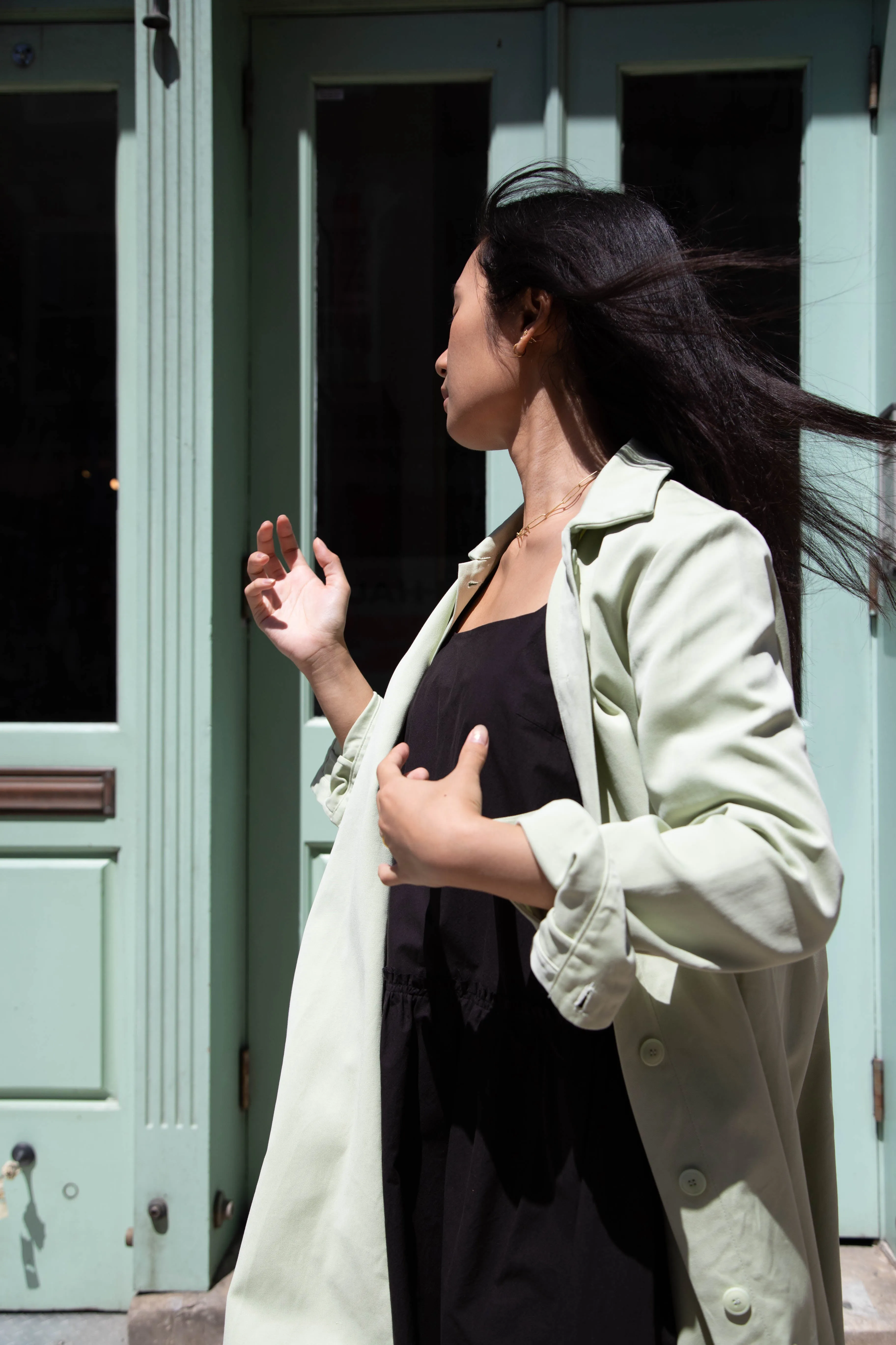 Casey Casey | Isa Coat in Jade