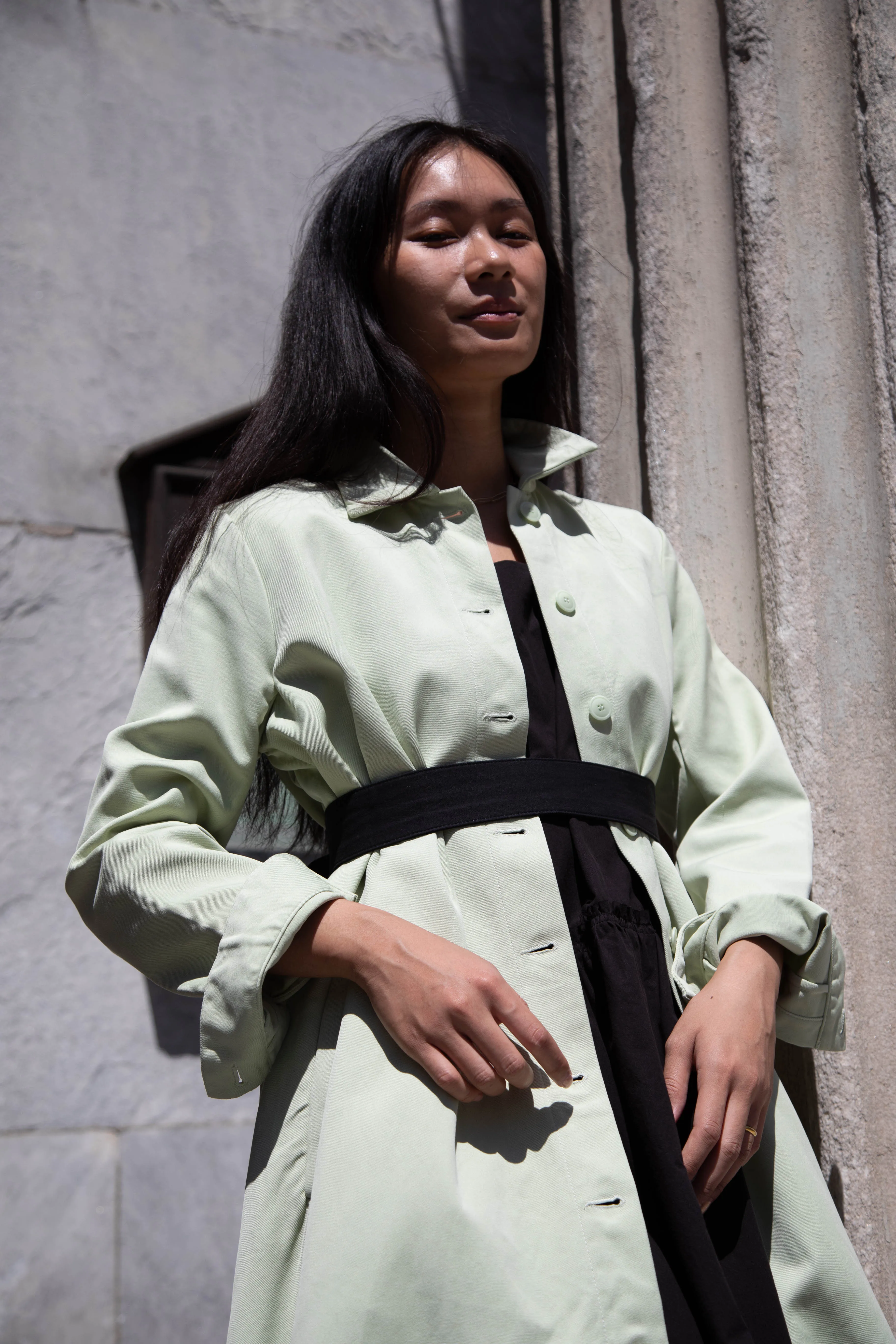 Casey Casey | Isa Coat in Jade