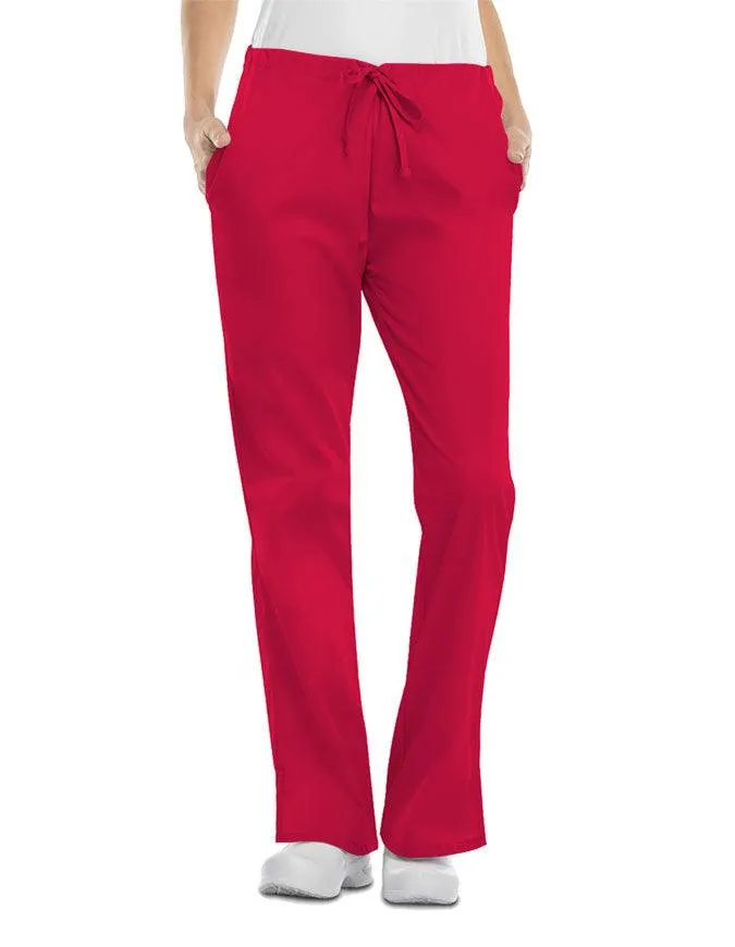 Cherokee Workwear Women's Petite Three Pocket Pants