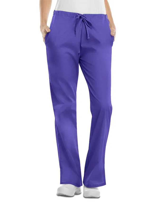 Cherokee Workwear Women's Petite Three Pocket Pants