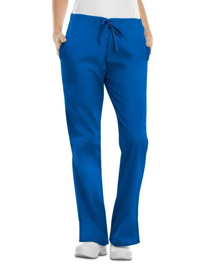 Cherokee Workwear Women's Petite Three Pocket Pants