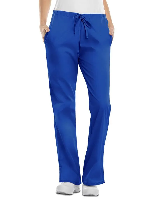 Cherokee Workwear Women's Petite Three Pocket Pants