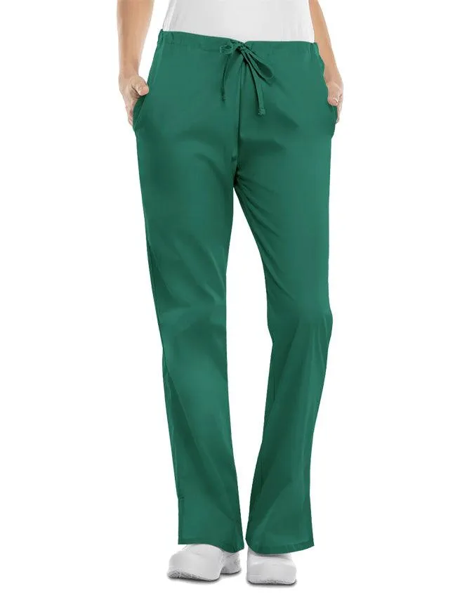Cherokee Workwear Women's Petite Three Pocket Pants