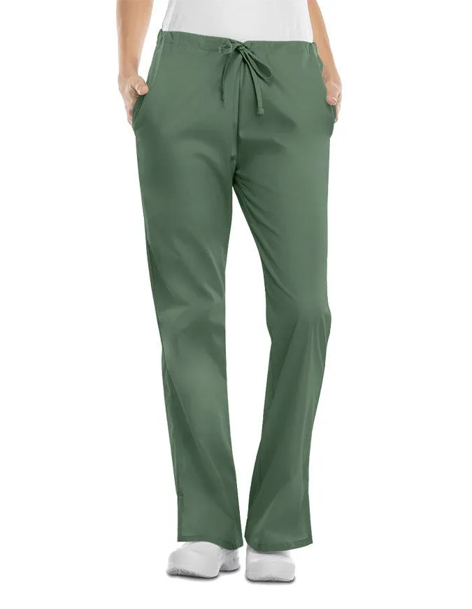 Cherokee Workwear Women's Petite Three Pocket Pants