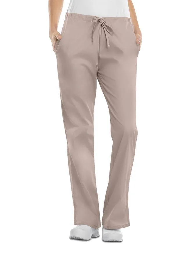 Cherokee Workwear Women's Petite Three Pocket Pants