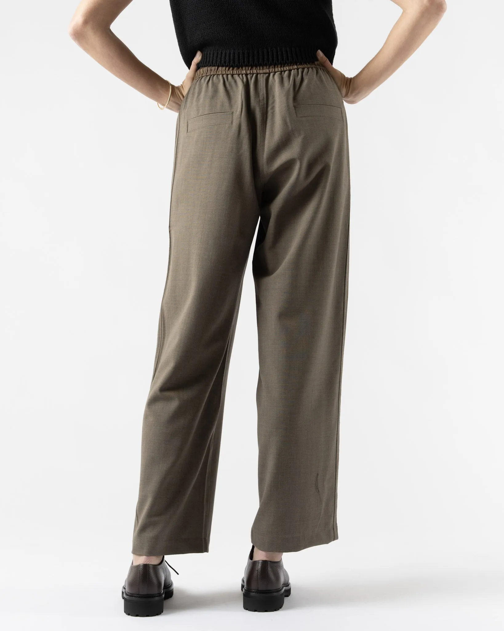 Cordera Tailoring Relaxed Pants in Taupe