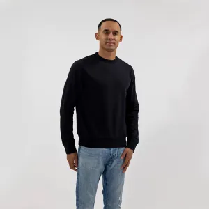 Crew Neck Sweatshirt (Black)