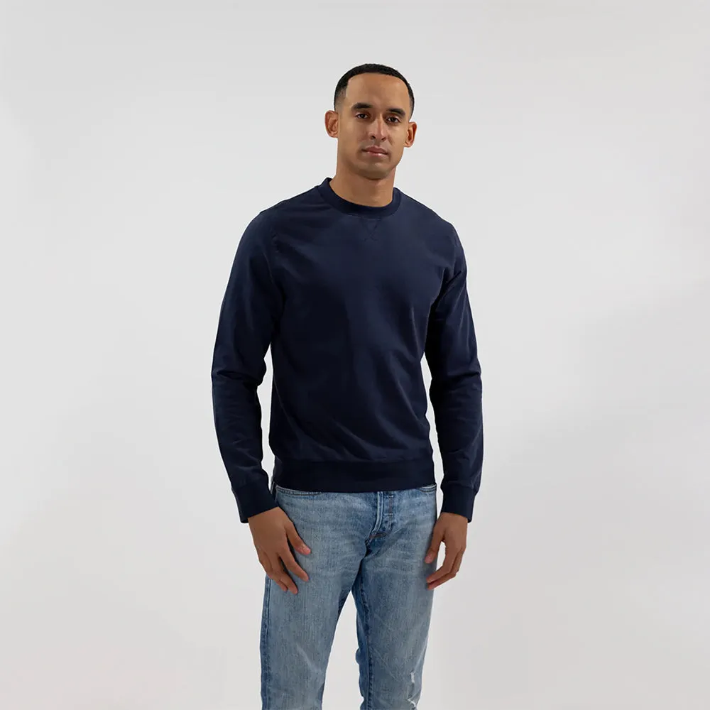 Crew Neck Sweatshirt (Navy)