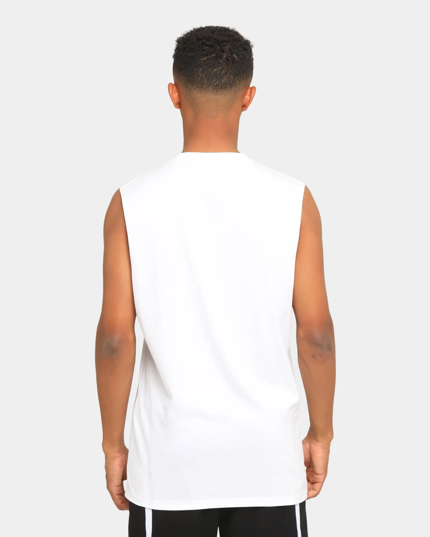 Elevn Clothing Co. Capital E Muscle T-Shirt White