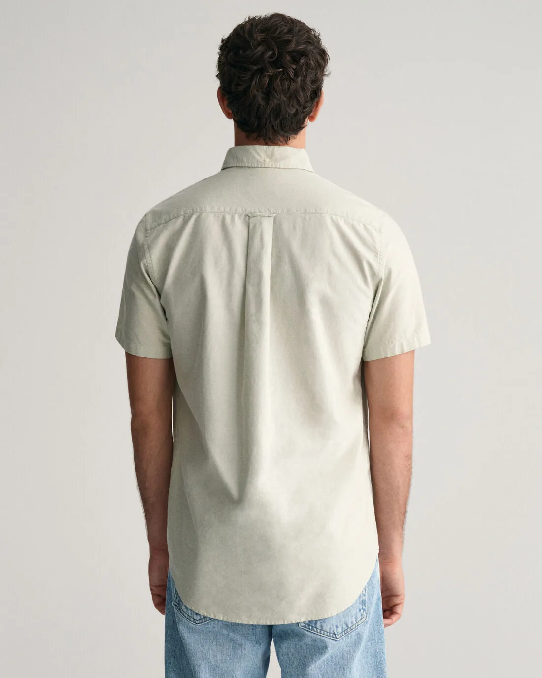 GANT - Oxford SS Shirt, Milky Matcha