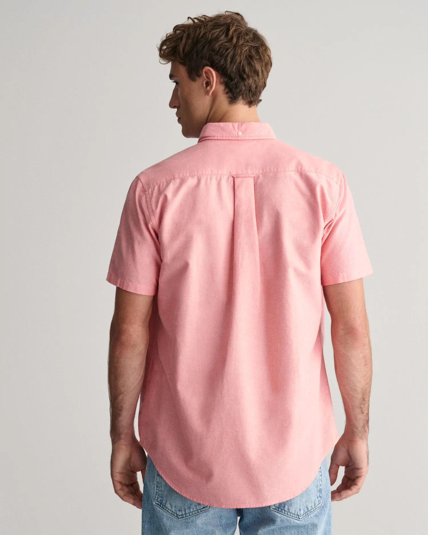 GANT - Oxford SS Shirt, Sunset Pink