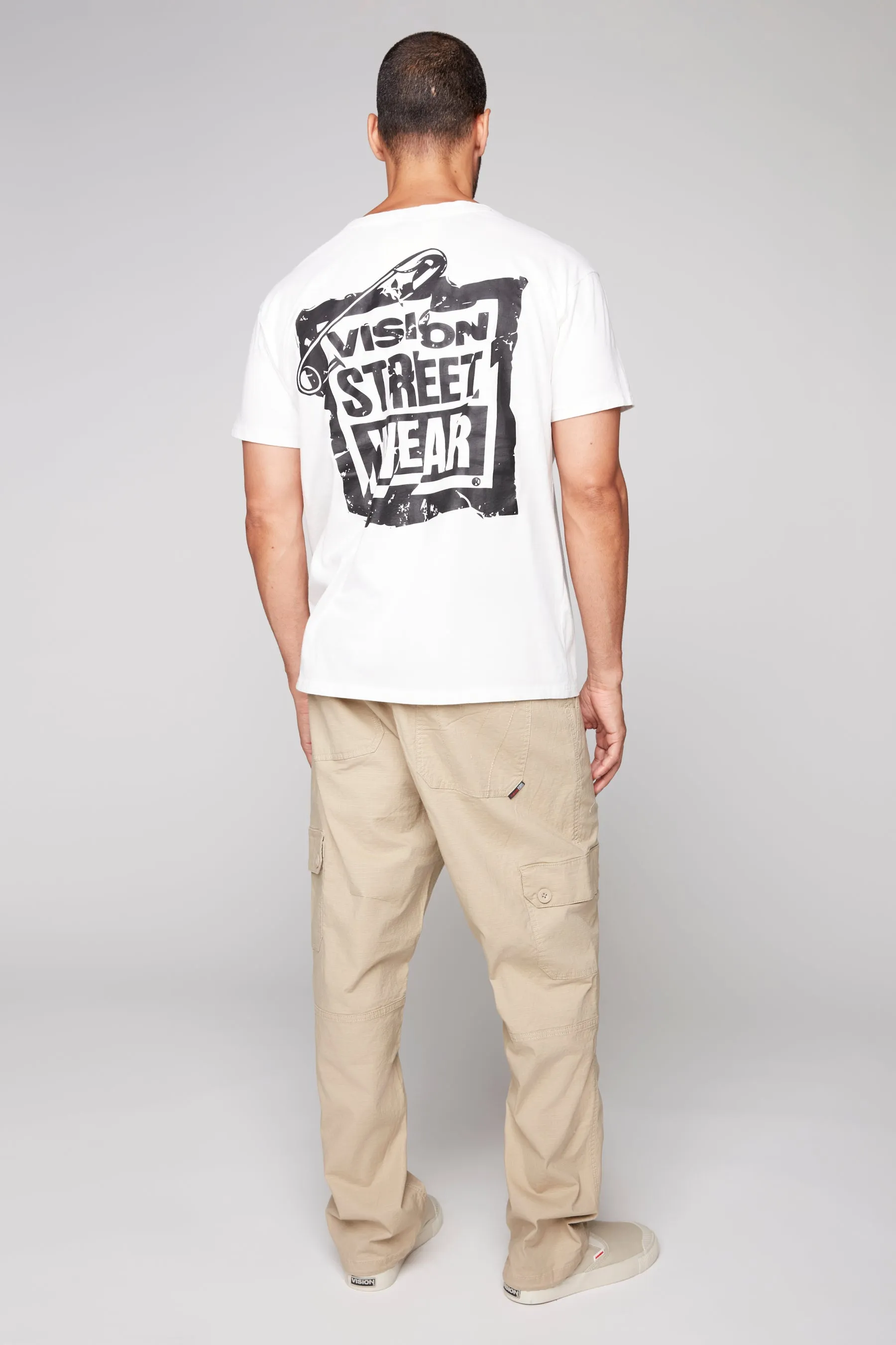 GELFAND - Loose Fit Cargo Pant with Adjustable Hems - Tan Ripstop