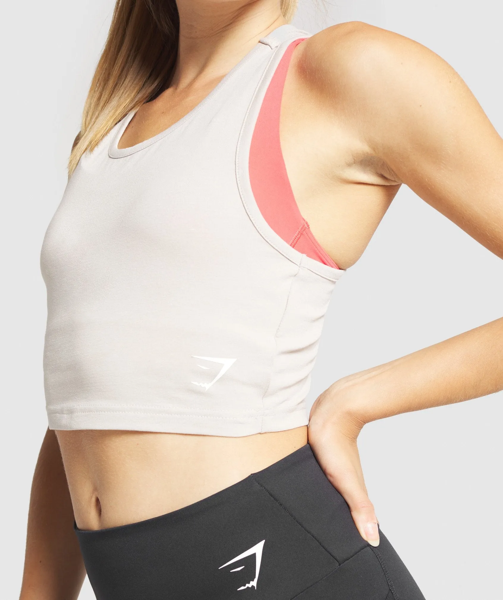 Gymshark Training Crop Vest - Grey