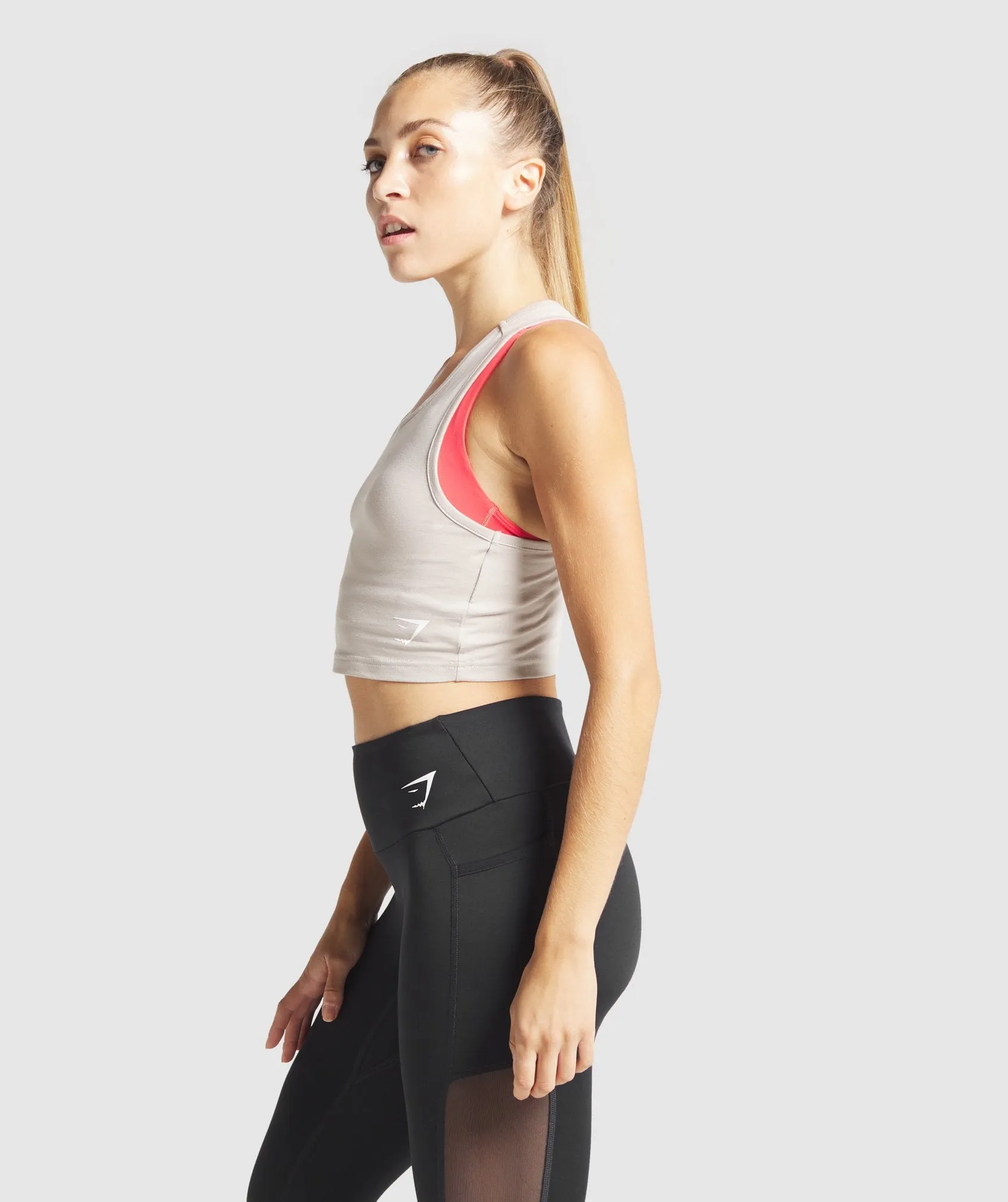 Gymshark Training Crop Vest - Grey