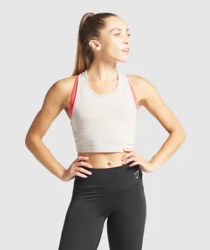 Gymshark Training Crop Vest - Grey