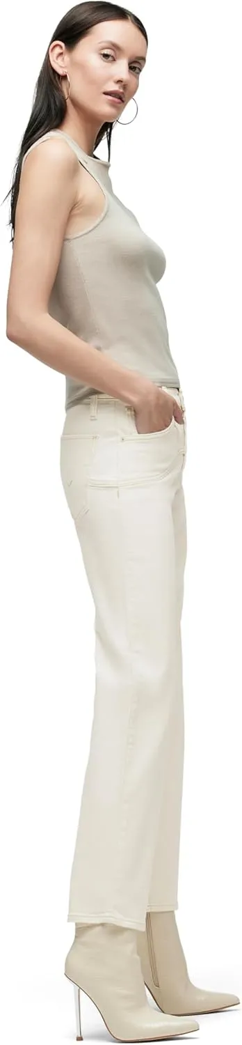 HUDSON Women's Rosie High-Rise Wide Leg Ankle Jean