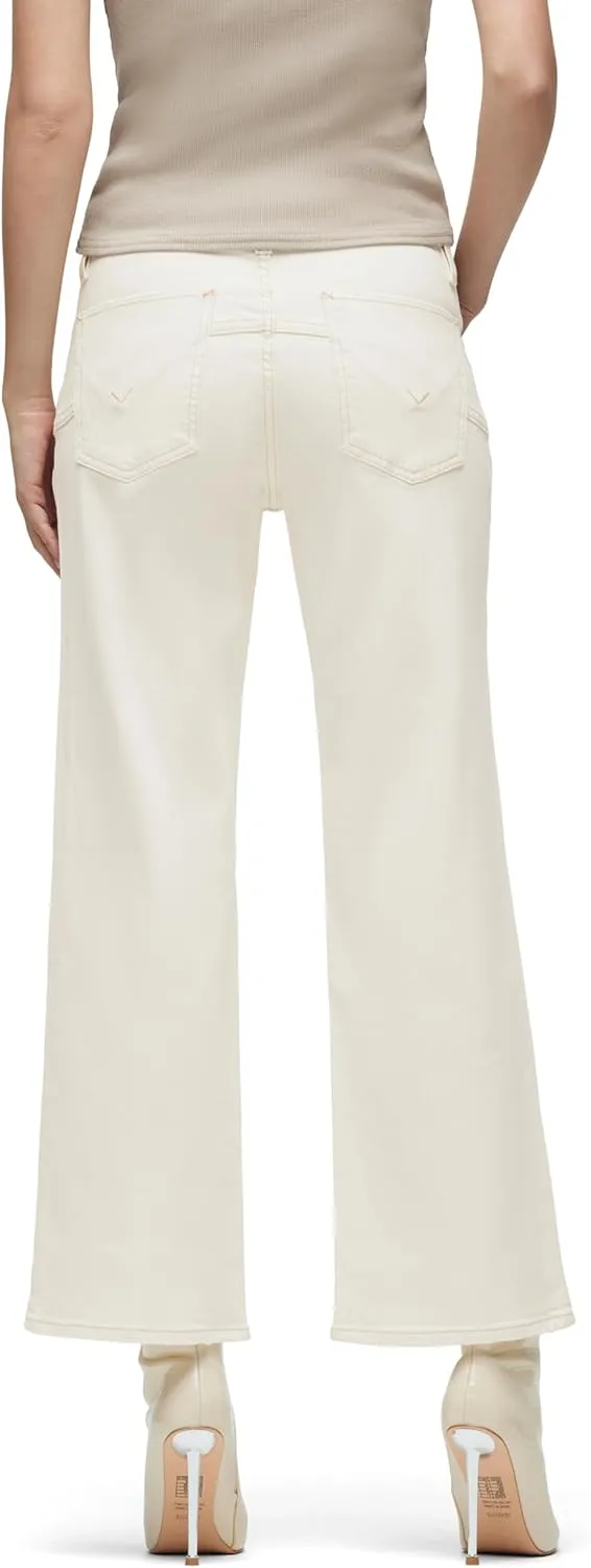 HUDSON Women's Rosie High-Rise Wide Leg Ankle Jean