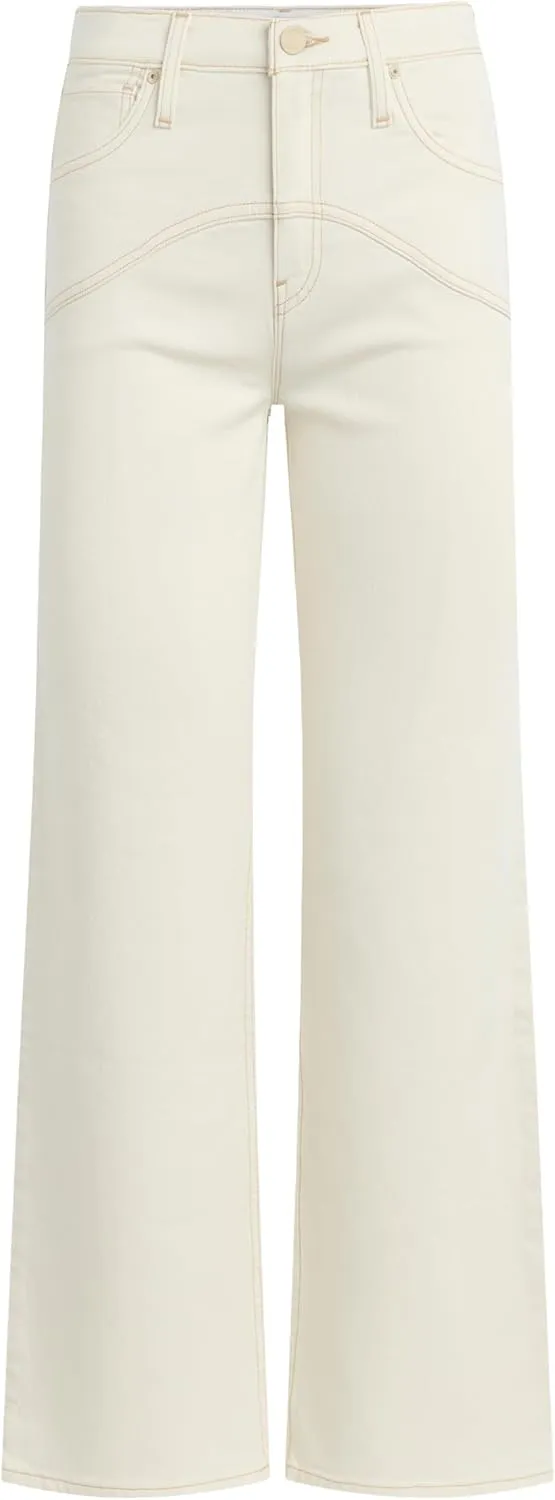 HUDSON Women's Rosie High-Rise Wide Leg Ankle Jean