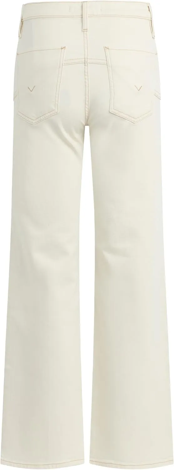 HUDSON Women's Rosie High-Rise Wide Leg Ankle Jean