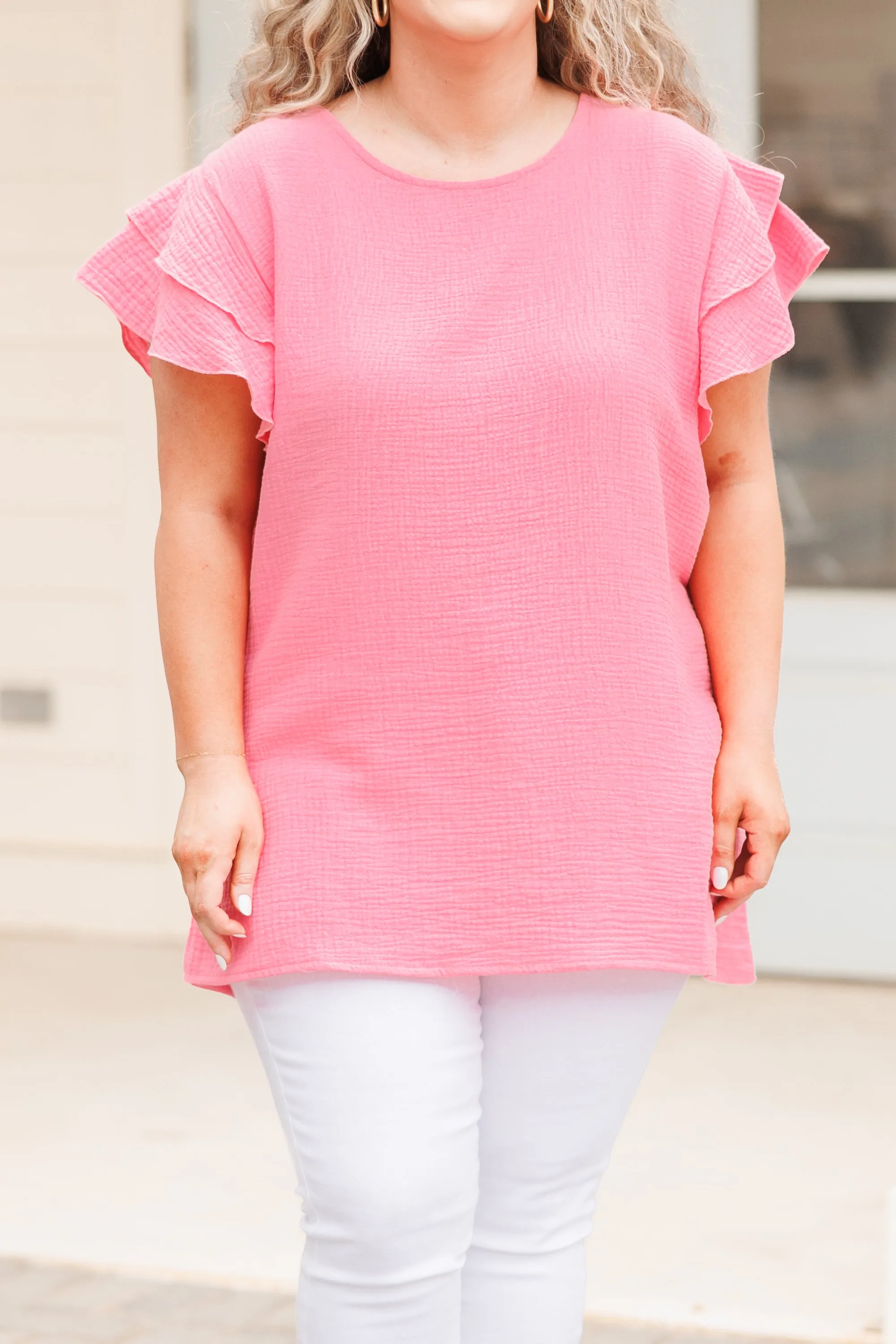 Just Another Dreamer Top, Pink