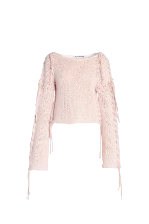 Lacing Knit Sweater