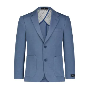Luchiano Visconti Pique Pin Dot Stretch Sport Coat