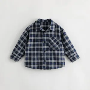 MARC & JANIE Boys Plaid Shirts 231839
