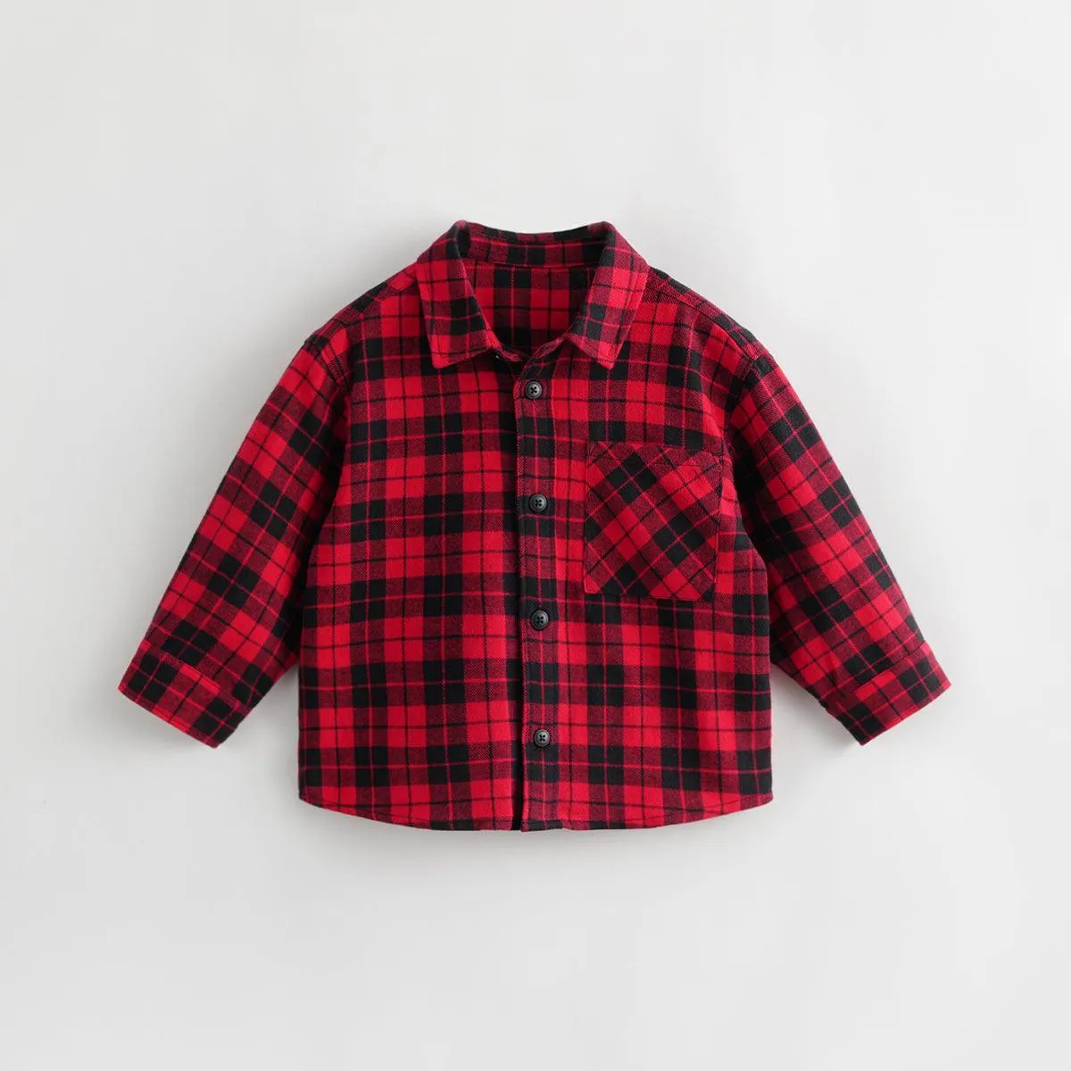 MARC & JANIE Boys Plaid Shirts 231839