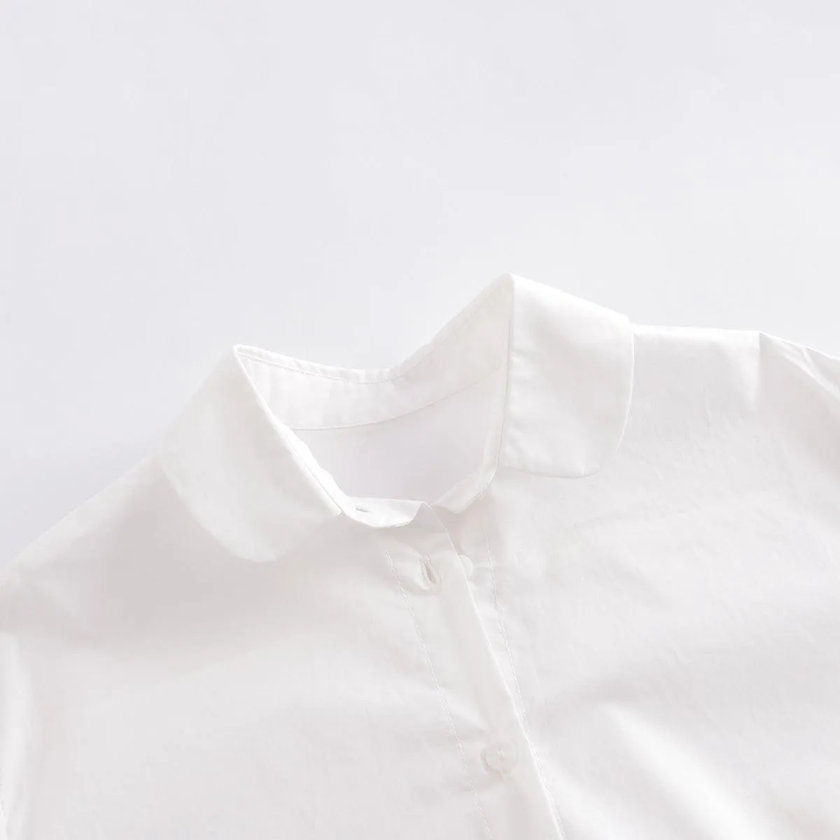 MARC & JANIE Girls Dropped Shoulder Puff Sleeve Shirts 230086