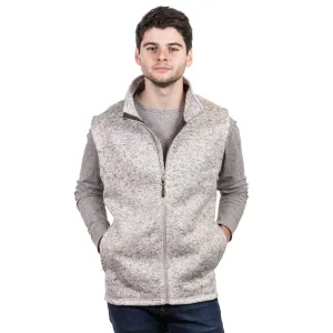 Men's Full Zip Knit Sweather Vest