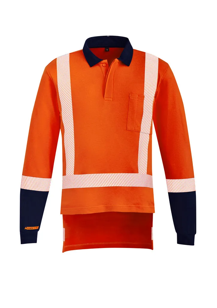 Mens TTMC-W17 Taped Polo XXS / Orange/Navy