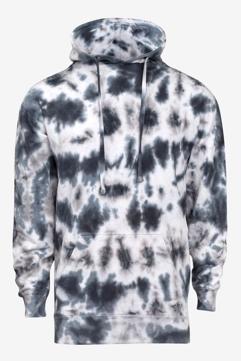 Mineral Wash Tie-Dye Pullover Hoodie